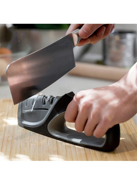 KELITINAus Kitchen Non-Automatic Quick Sharpening Stone Sharpening Tool Household Sharpener Rod Knife Sharpener Gadget-H 3.14 inch Whetstone Knife - FOQIRFSE