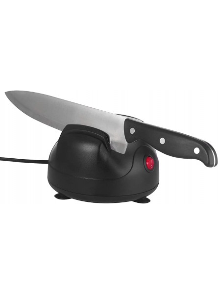 StilGut Electric Multi Knife Sharpener Knives Scissors Screw Drivers Sharpener with Non Slip Base Black - FLCPRG9O