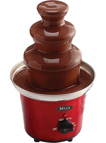 BELLA 13715 Chocolate Fountain Maker Red - HIWKPD37