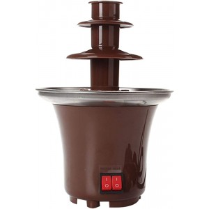 Mini 3 Tiers Chocolate Fondue Fountain Easy To Assemble Perfect For Nacho Cheese BBQ Sauce Ranch Liqueuers - JFOEFFH5