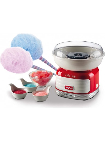 Ariete 2973 Cotton Candy Party Time 450 W Candy Floss Marker Colours RED - QGQRBT5F