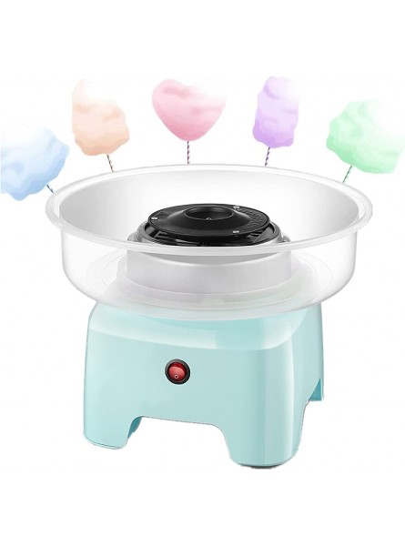 Candy Floss Machine Maker for Kids 500W Candy Floss Maker Machine Retro Non Stick Bowl Children's Day Home Sweet Gift for Birthday Parties and Christmas Day,blue - IMAP2P3S