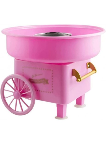Candy Floss Maker Easy to Make and Clean Crystal Sugar Hard Candy Granulated Sugar Trolley Cotton Candy Machine for Birthday Party Home DIY - RBWY18PT