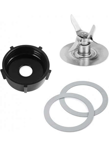 yunnie For Blender Replacement Parts Blender Ice Blade with Jar Base Cap and O Seal Gasket Accessories Parts - KERWI1AN