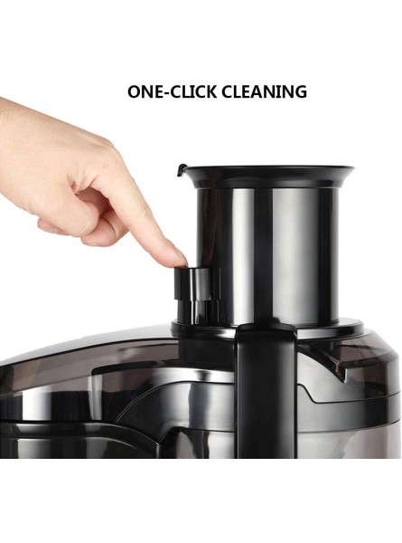 middle Blenders Commercial Juicer,76MM Large Caliber,1000W High Horsepower,L-shaped Juice Spout,One-click Cleaning,3 Speeds,1000W,2000ML,5000 Rpm - HFDKSOXP