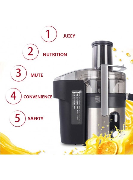middle Juicer Commercial Juice Machine Juice Machine Fruit Juice Automatic Separation Pure Copper Motor Fast 1300W 1.5L - GVFAKYTN