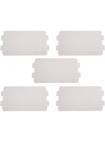 Hazmemejor 5Pcs Microwave Oven Mica Plate Sheet -Microwave Waveguide Cover Replacement Repairing Accessory Ideal For Kitchen Microwave Oven（Single Size11.5 x 6.7 cm） - ILIK9AVU