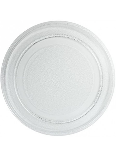 Spares2go Smooth Turntable Plate for Panasonic Microwave Oven 245mm - CLUFY8HB