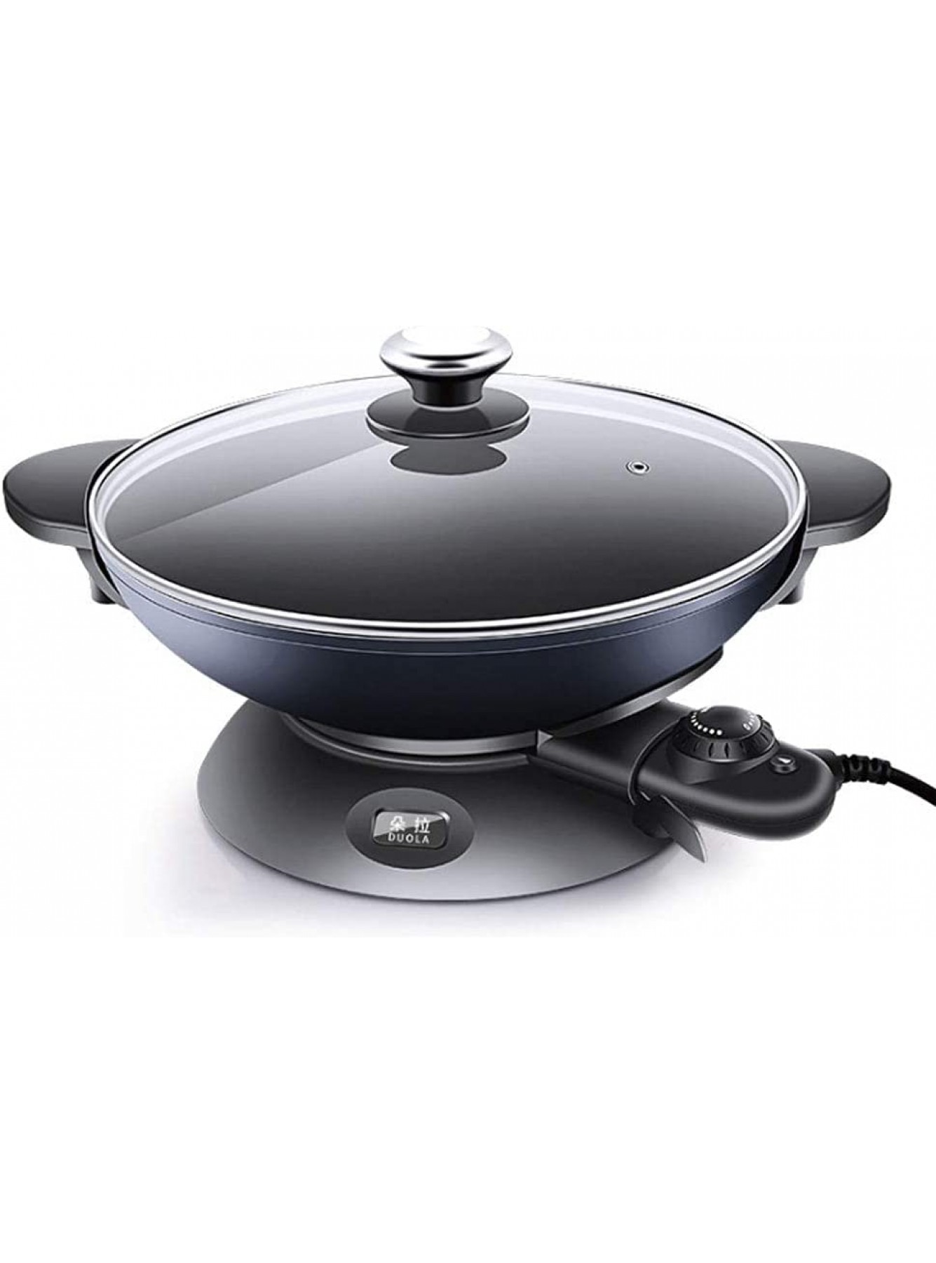 GHJA Electric Wok Home Multi-Function Electricity Pot Non-Stick Integrated Electric Cooker for Kitchen Restaurants - SBLLY3MV