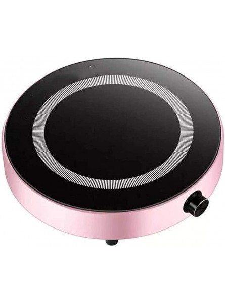 Single Hot Plate Electric Cooktop 2200w Heating Stove Multi-Function Cooking Stove Used in Suitable Kitchen Cookware Such as Soup Pot Wok Hot Pot Milk Pot Color : Pink - RMDFBVBI