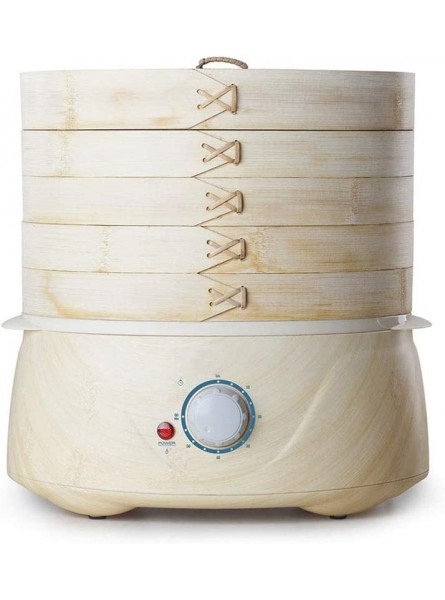 Bamboo Steamer Health Electric Steamer Multifunctional Household Large Capacity Multi-Layer Electric Steam Cooker Steamed Fish Steamed Vegetables - OBPGX1RY