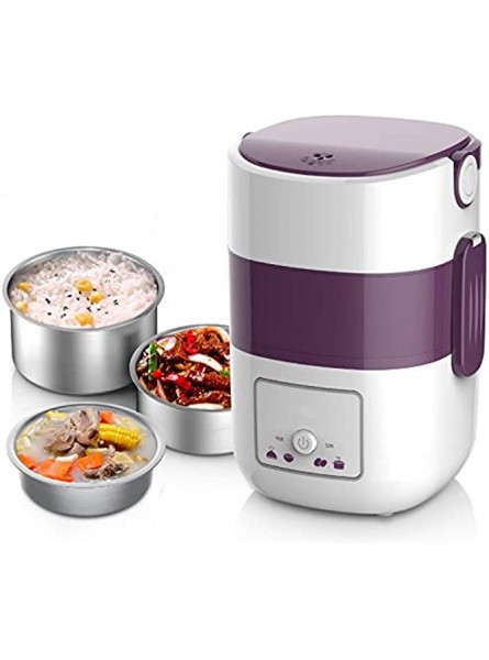 n a 250W Electric Food Steamer Multifunctional Household Three Layers 304 Stainless Steel Split Hot Pot Mini Steamer 1.9L - PUMMM2PQ