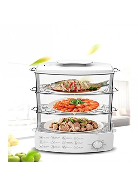 YILIAN Household Electric Steamer Multi-Functional Double-Layer steam Boiler Breakfast Machine Large Capacity Electric Steamer Size : M - ANBSJ6UM