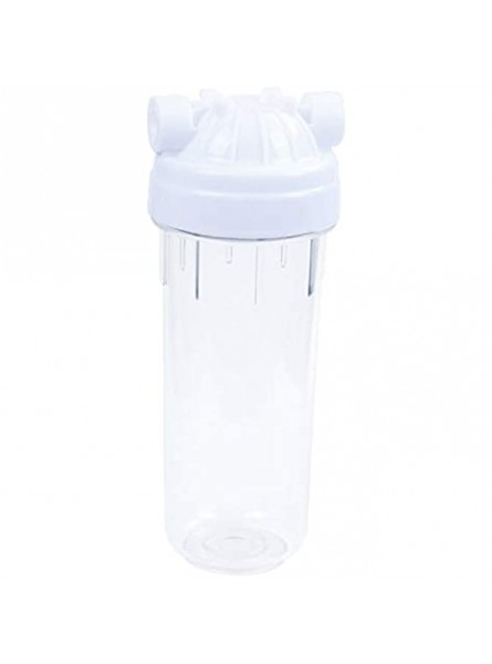 MZWNQ 【Home Appliance Accessories】 10 inches of Explosion-proof Bottle Filter Water Filte Transparent Bottle filter Water Purifiers Accessories Home Appliance 【Replaceable】 Color : White - IDGLQ93D