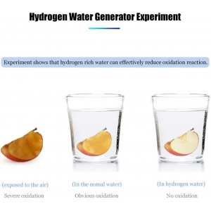 Portable Hydrogen-Rich Water ionizer to Manufacture high-Concentration Hydrogen Content Rechargeable USB Water Purifier Filter Bottle - SCMMSN9N