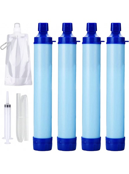 SKYWPOJU Outdoor Water Filter Straw Water Filtration System Water Purifier for Emergency Preparedness Camping Traveling Backpacking - TPMQ1PAE