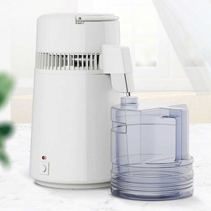 TANGER Water Distiller For Home 1 Gal Distilled Pure Water Maker Machine Stainless Steel 4L Water Purifier Distillers Bpa Free For Home Countertop Dental Clinic Lab - BCUU8OHE
